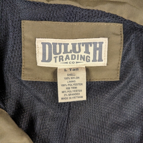 Duluth Trading Co. Grab Jacket Windbreaker Outdoor Jacket (L-Tall) - Picture 6 of 6